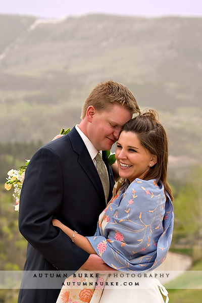 bride groom vail cordillera wedding 