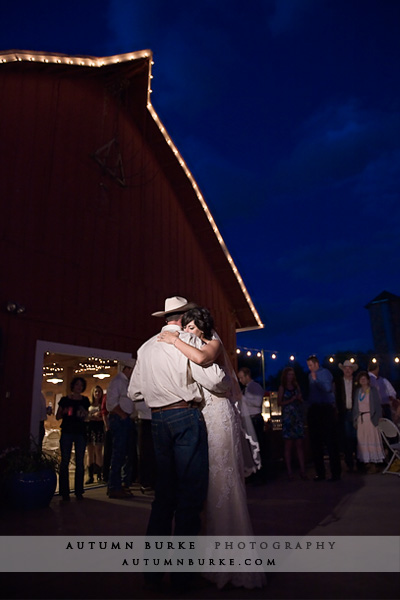 denver botanic gardens chatfield barn wedding colorado first dance