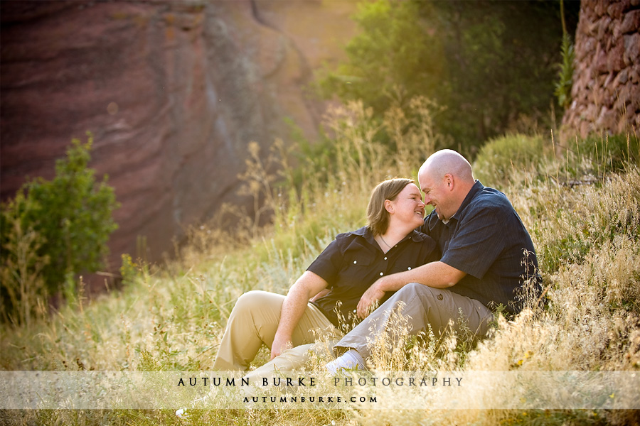 red rocks denver colorado engagement session