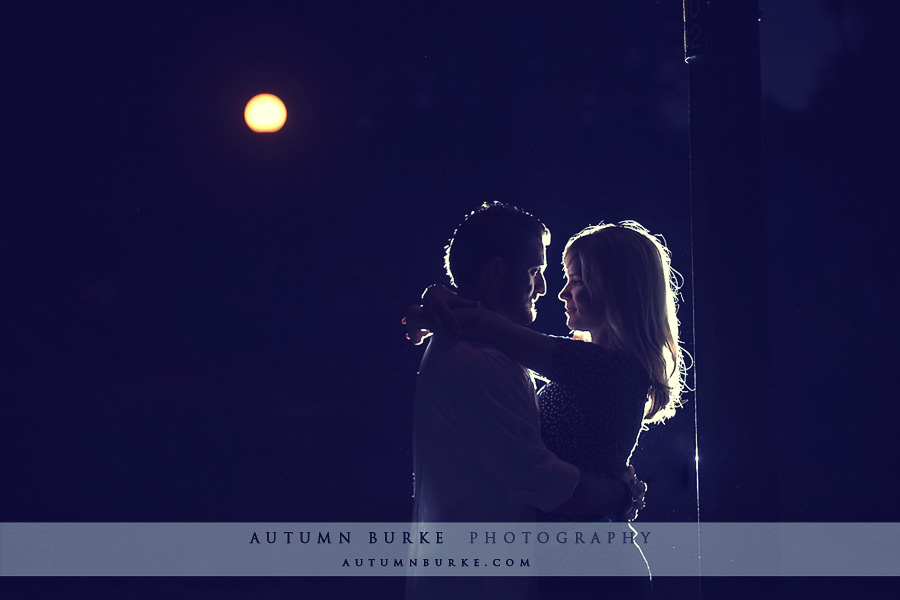 denver colorado wash park engagement session night portrait