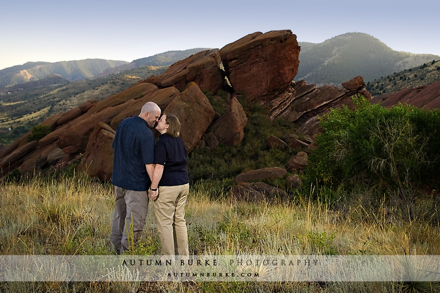 red rocks denver colorado engagement session