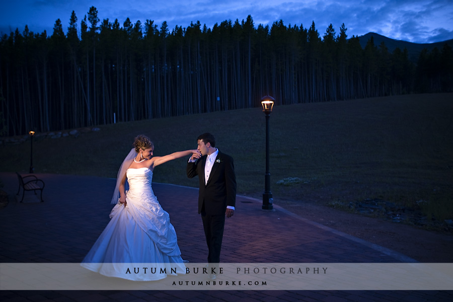 breckenridge colorado mountain wedding bride groom