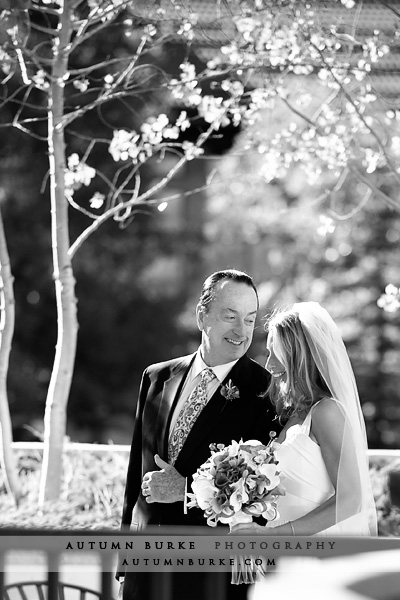 father bride ceremony vail