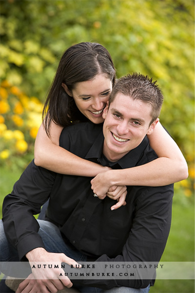 wash park denver colorado engagement session