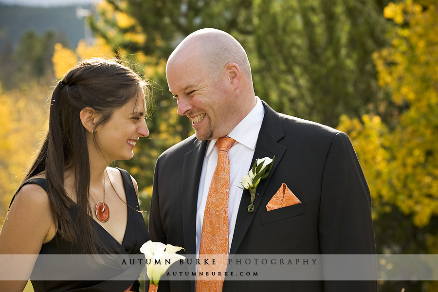 groom estes park colorado wedding