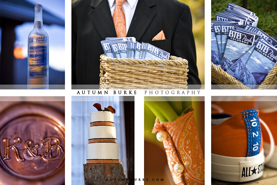 fall inspiration board orange autumn wedding details