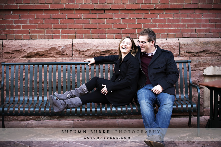 denver colorado lodo downtown engagement session portrait