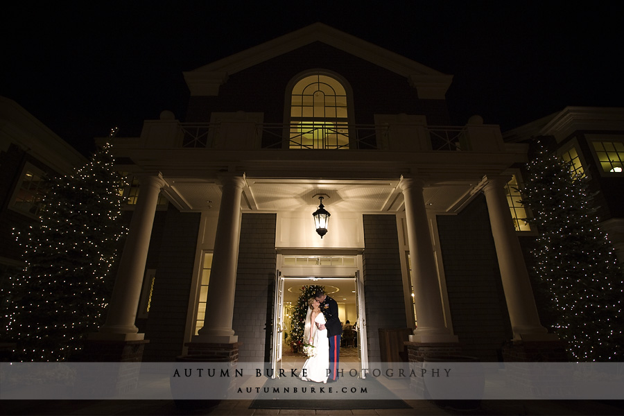 colorado winter wedding denver country club