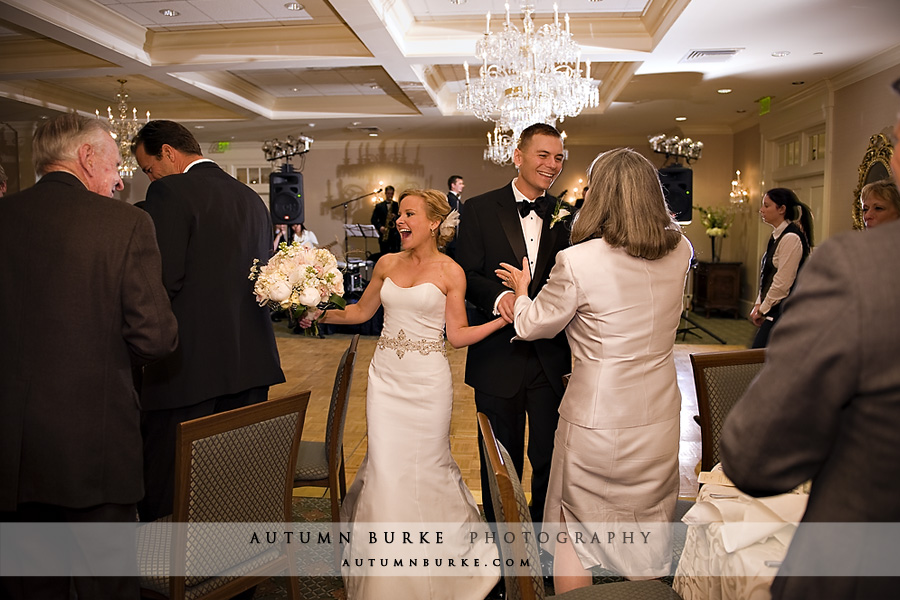 denver country club colorado wedding grand entrance