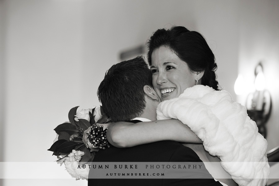 vail colorado bride groom first look