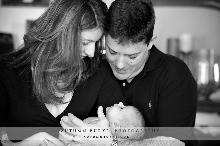 denver colorado family portrait photography newborn baby