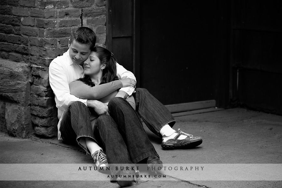 denver colorado wedding engagement portrait session