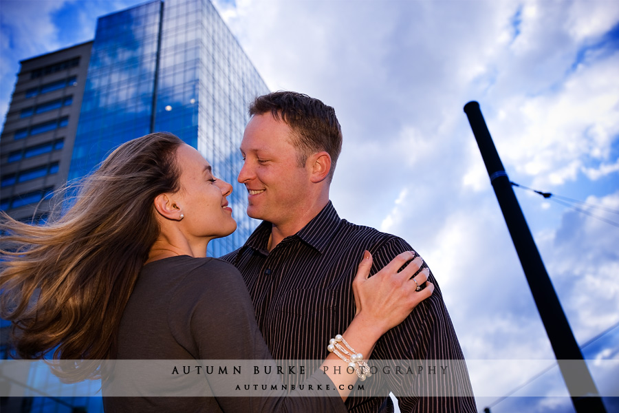 downtown denver lodo engagement session 