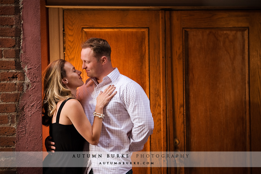 downtown denver colorado engagement portrait session