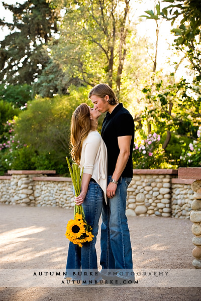 hudson gardens littleton wedding engagement portrait session