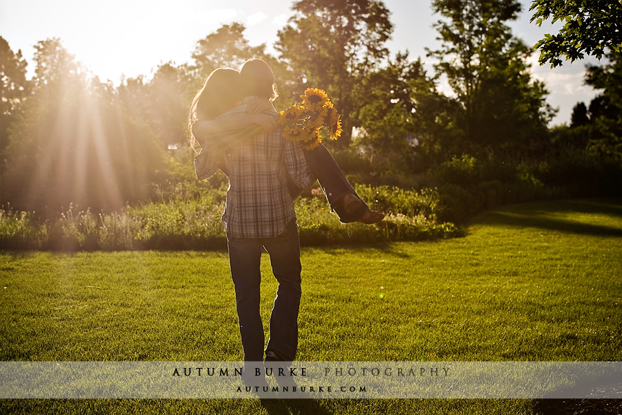 hudson gardens littleton colorado engagement