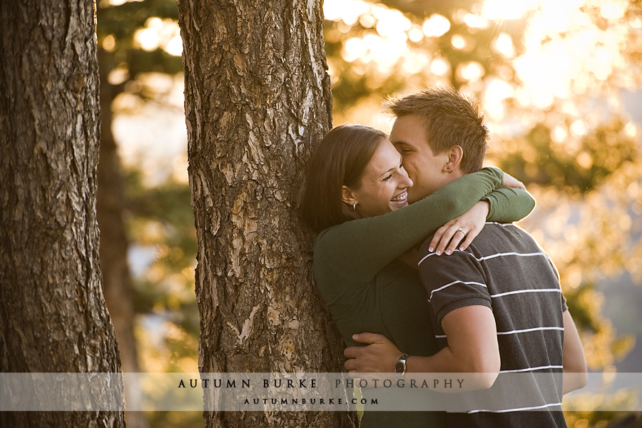 colorado lookout mountain wedding engagement portrait session