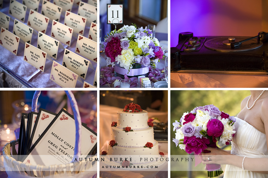 arrowhead wedding colorado details inspiration board peony bouquet grooms cake programs