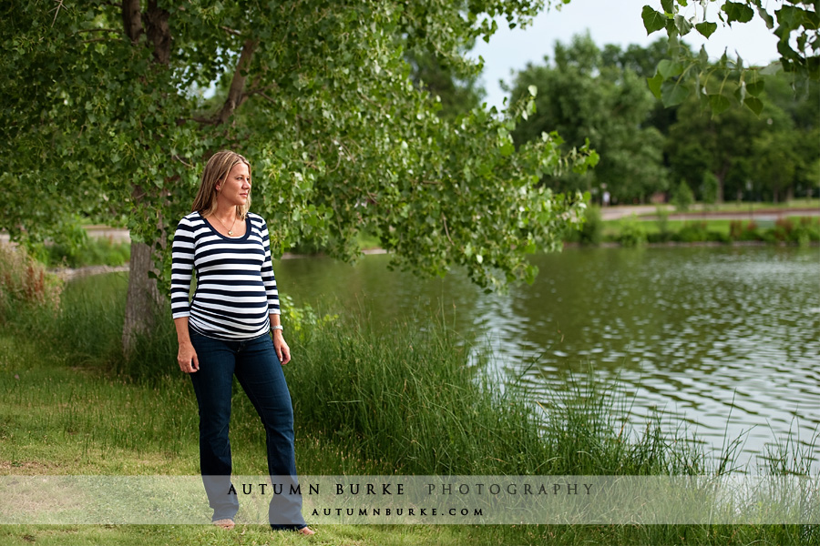 wash park denver belly maternity portrait