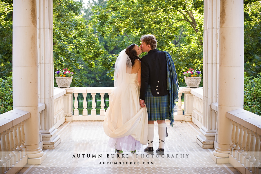 grant humphreys mansion denver colorado wedding kilt