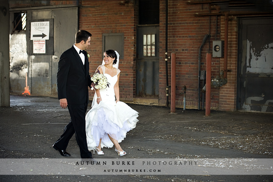 denver colorado mile high station urban wedding