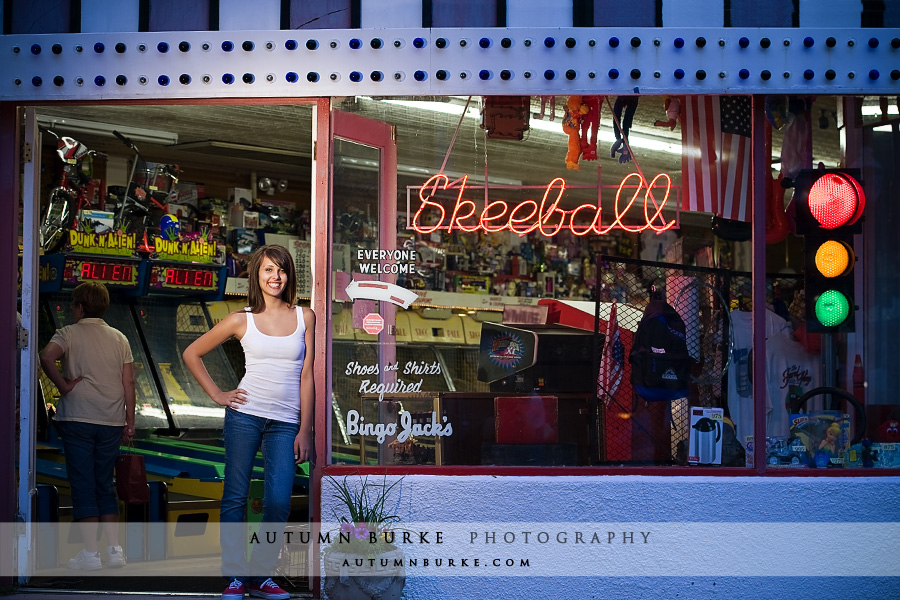 colorado urban high school senior portrait