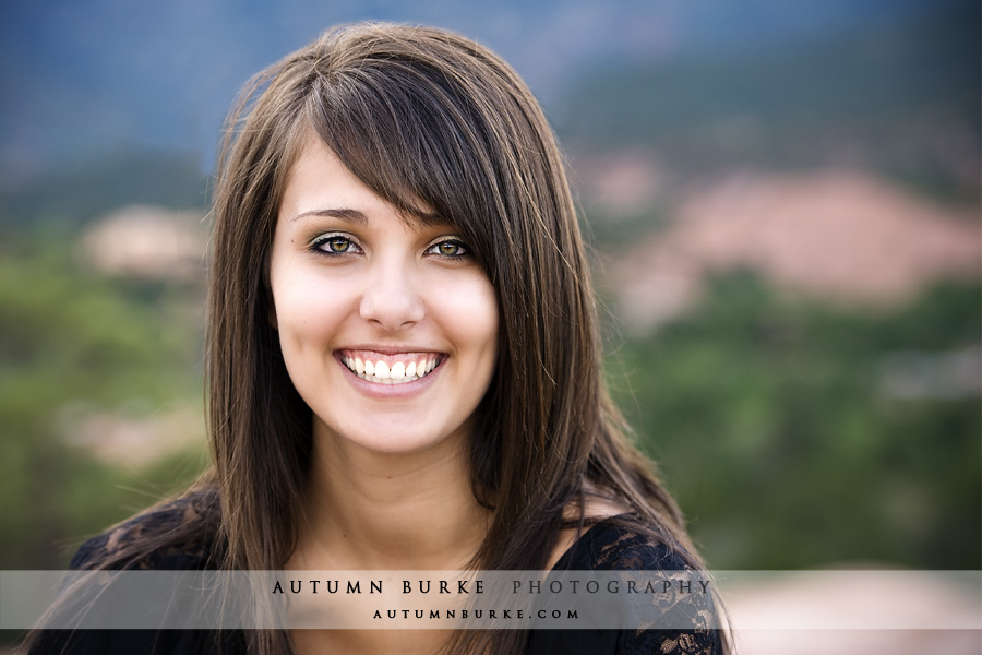 denver colorado high school senior portrait