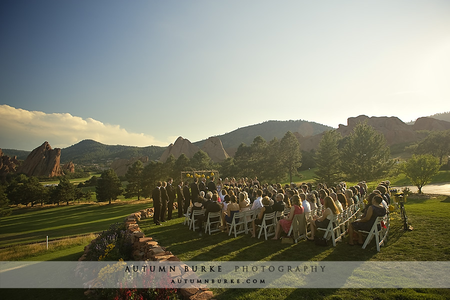 arrowhead golf littleton colorado wedding ceremony