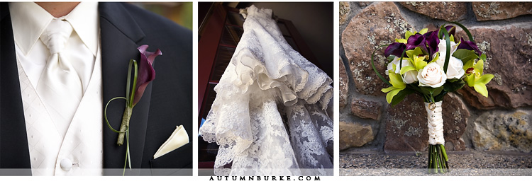 colorado mountain wedding details