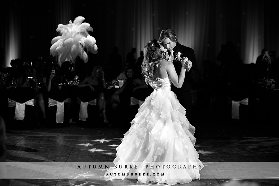 seawell ballroom wedding DCPA first dance downtown denver colorado 