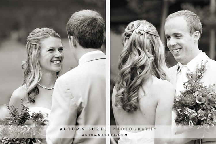 colorado wedding bride groom first look keystone ranch