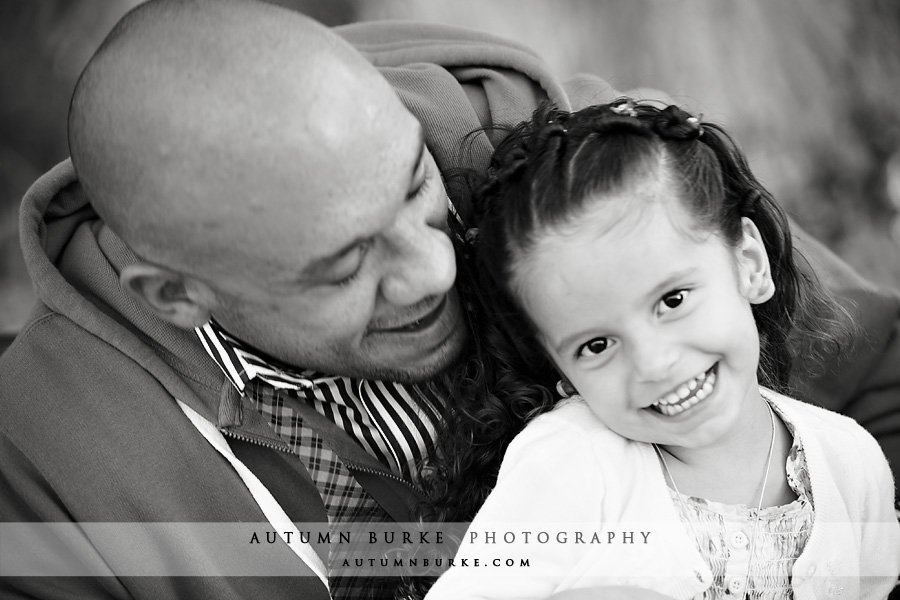 denver colorado cherry creek father daughter family portrait laughter