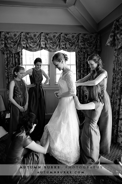 denver country club wedding preparations getting ready bridal suite 