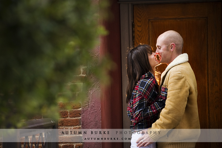 denver colorado downtown urban wedding engagement session alley