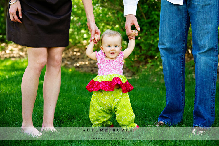 colorado baby holding hands portrait