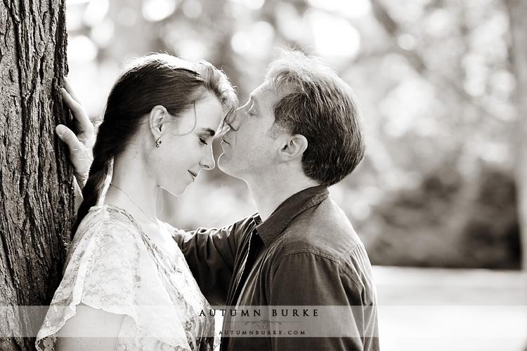 denver washington park wedding engagement portrait session