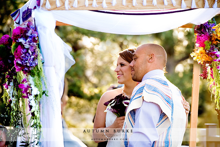 jewish wedding ceremony chuppah bride groom mt vernon colorado 