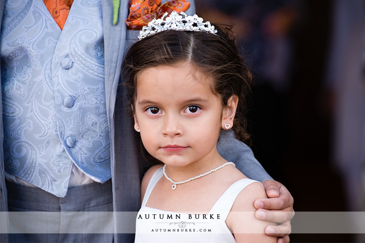 colorado wedding mt vernon country club flower girl