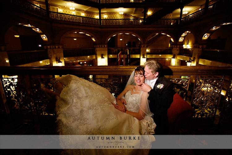 denver brown palace wedding colorado bride groom