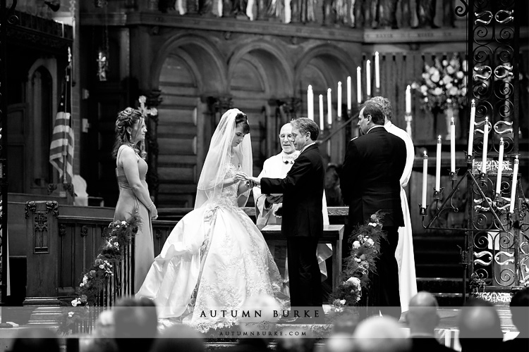 denver colorado st johns cathedral wedding ceremony vows