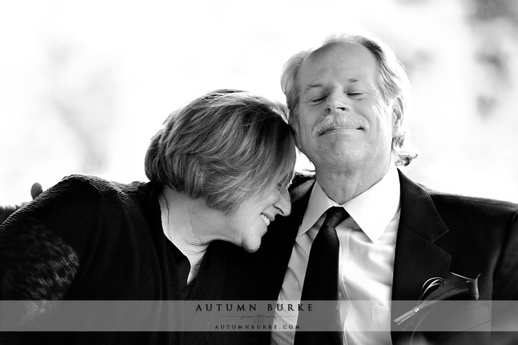 adorable mother and father of the bride sweet moment