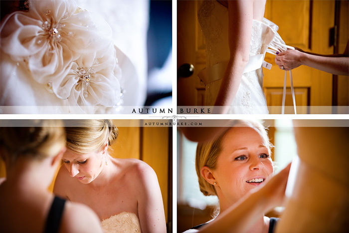 beaver creek allies cabin bridal preparations getting ready colorado wedding