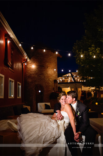 bride and groom dramatic light crooked willow farms wedding larkspur colorado