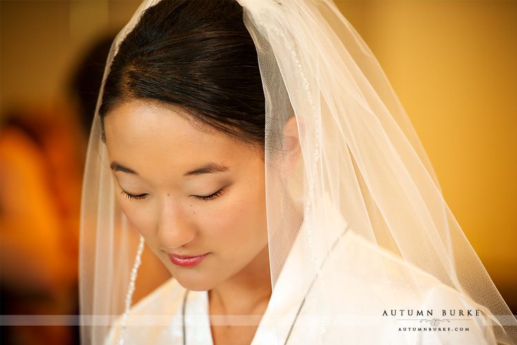 beautiful bride getting ready bridal preparations westin denver wedding colorado