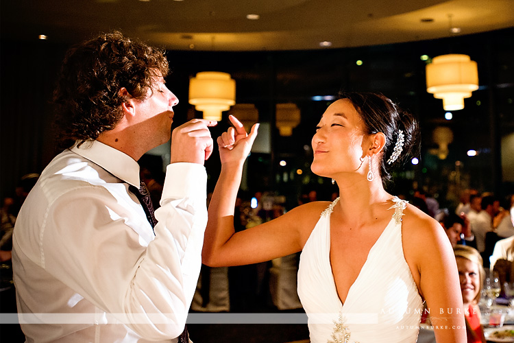 denver westin hotel wedding cake colorado bride groom