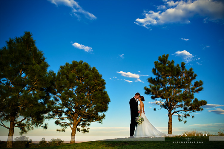 colorado wedding bride and groom big blue sky sanctuary golf club wedding sedalia