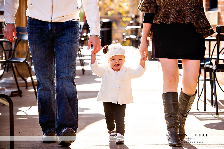 downtown denver colorado portrait photography session baby family children