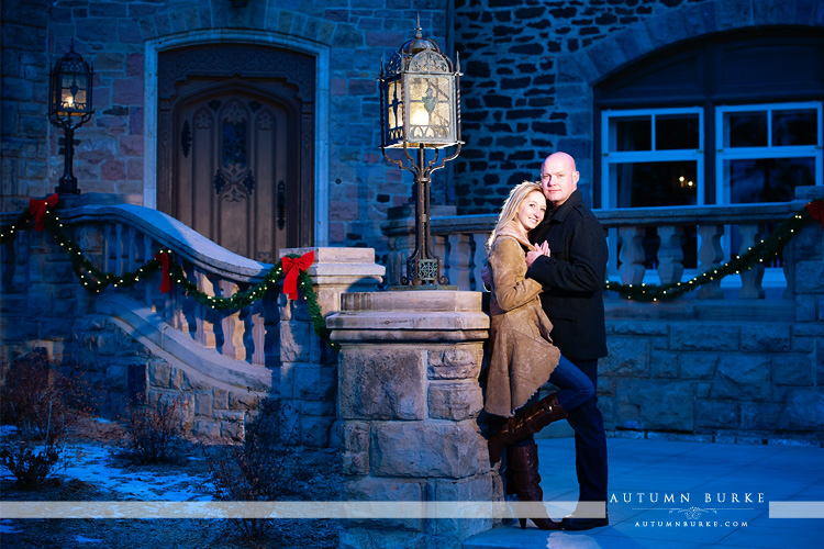 highlands ranch mansion colorado wedding engagement portrait session