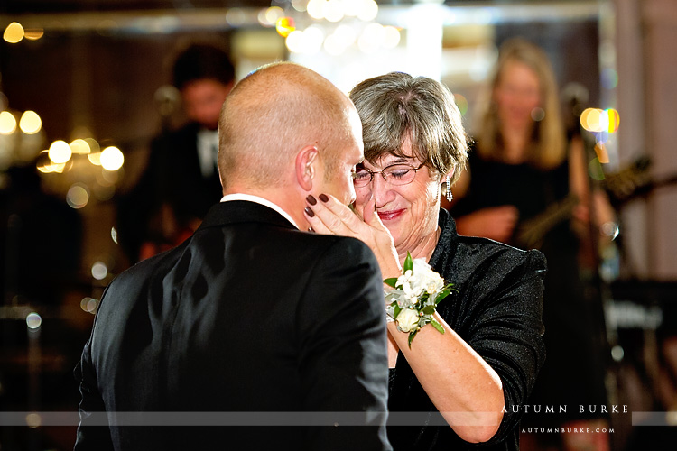 four seasons vail colorado wedding reception mother son dance