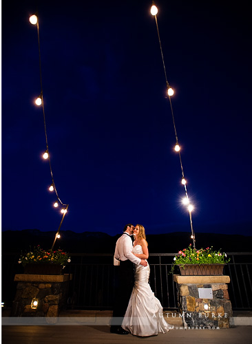 devils thumb ranch colorado mountain wedding bride and groom portrait